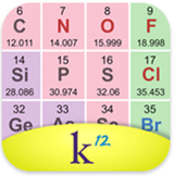 Thumbnail picture of the K12 Periodic Table of the Elements